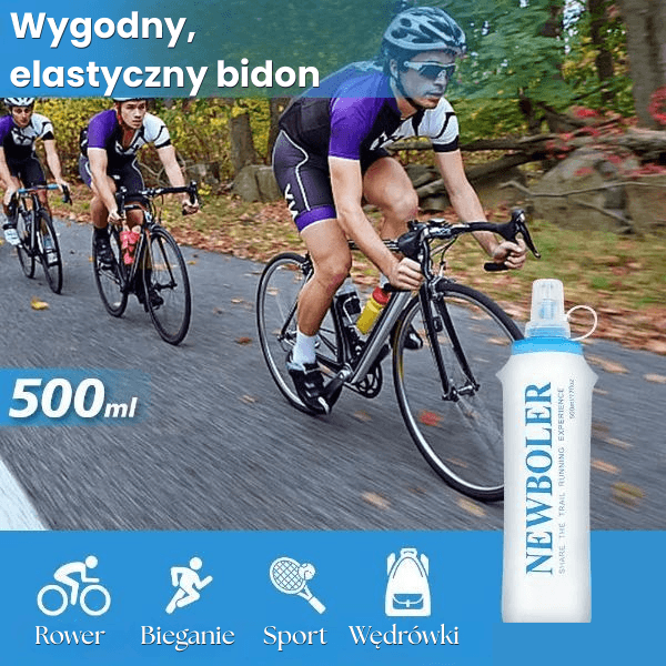 Składana Butelka na Wodę z Silikonu 150/250/300/500/750ml na Outdoor 🏕️